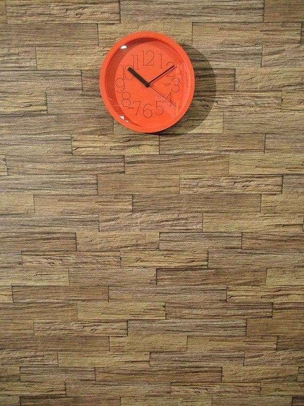 80s ワキタ ハイテクス 三原昌平 Lyncean スイープ運針 掛け時計