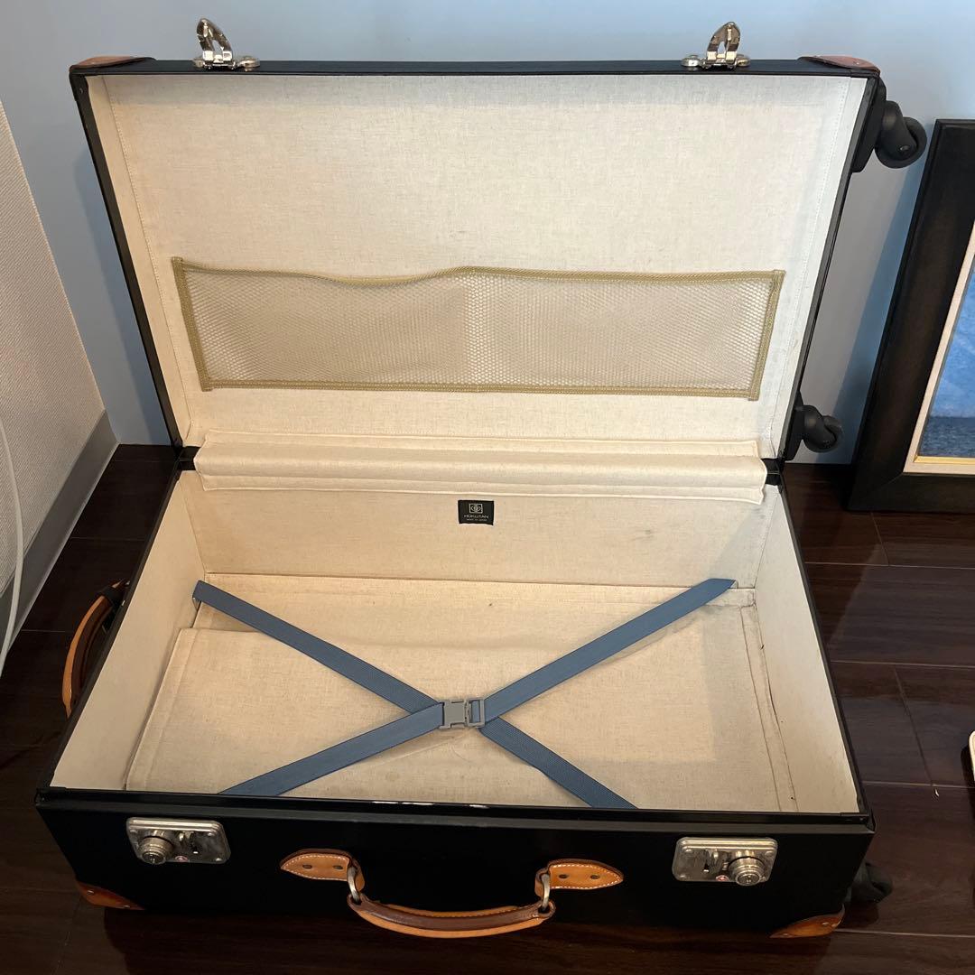 HOKUTAN スーツケース Lサイズ 約62L ブラック(グローブトロッター)