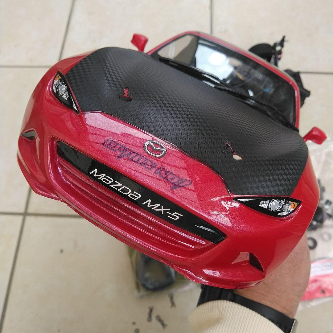 Mazda MX-5 ラジコンカー、Mシャーシカーボン