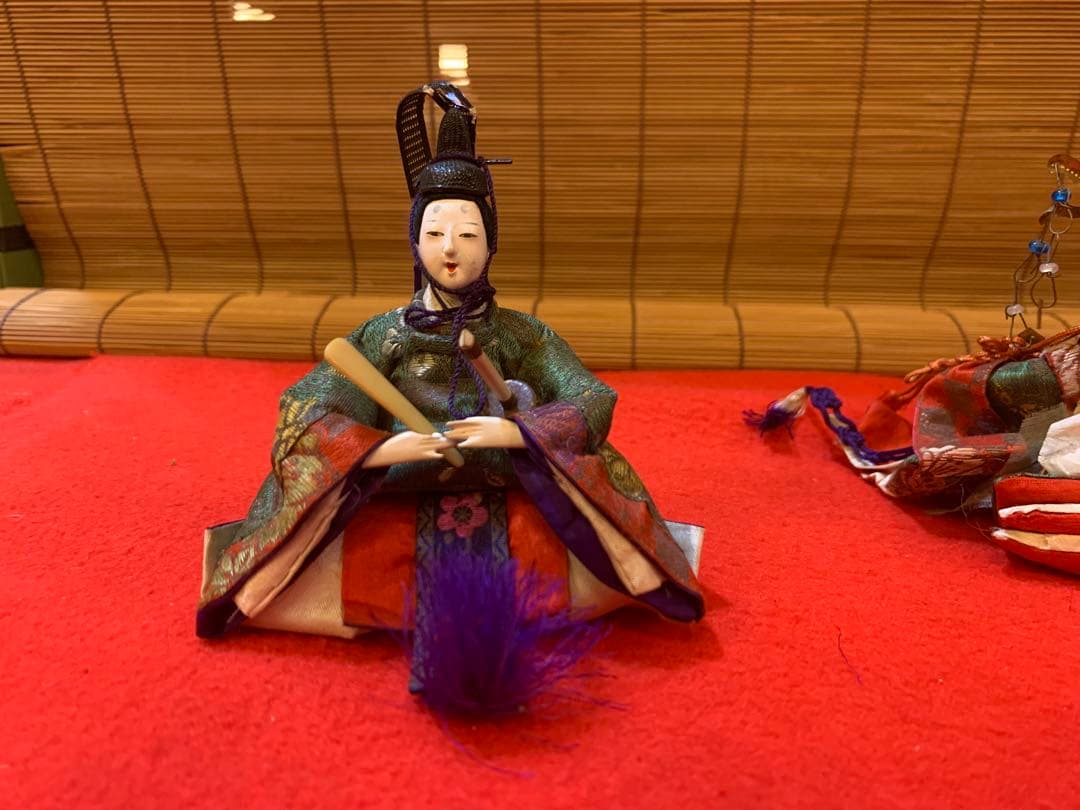 雛人形　お内裏様　アンティーク　蔵出し　大正　昭和初期