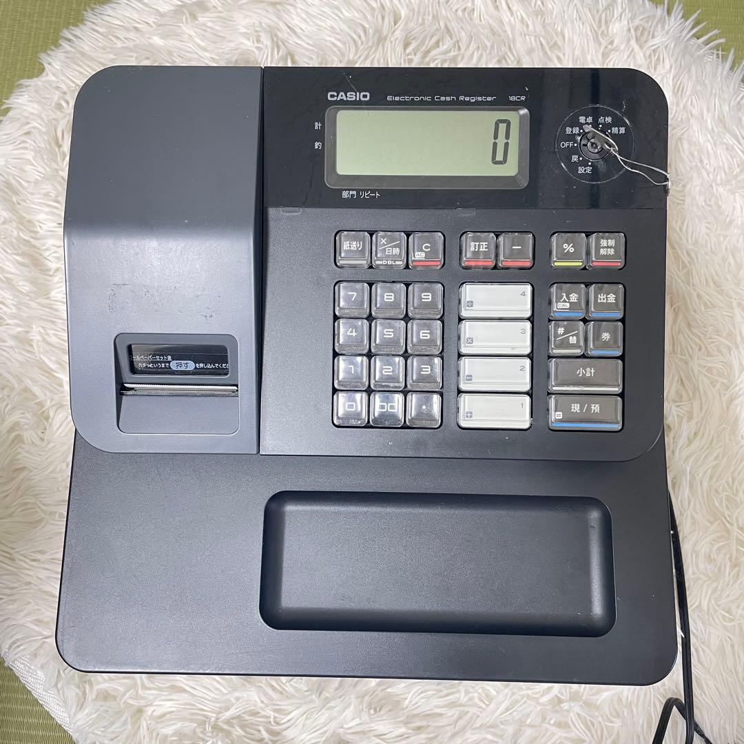 CASIO 18CR 電子レジスター