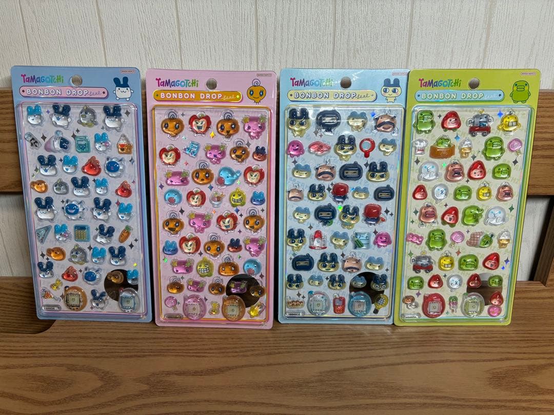 ボンボンドロップシール　サンリオ　ミニ8種　たまごっち4種　コンプリート