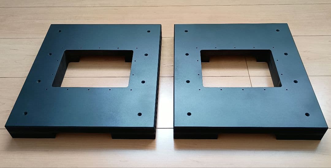 [未使用] YAMAHA NS-1000M バスレフ化キット　つや消し黒塗装済み