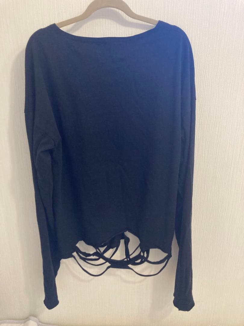 く*み様 【GRANCY】　ロンt 黒　Ｌサイズ