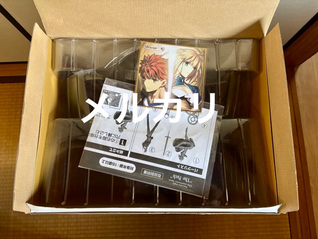 Fate フェイト 15周年記念フィギュア 軌跡　セイバー　フィギュア