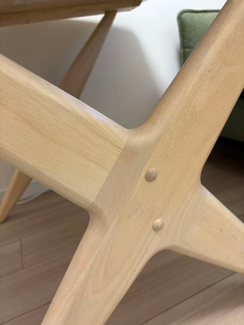 ニトリ リラックスワイド90 WHウォッシュ／2024年購入／美品／23区配送可