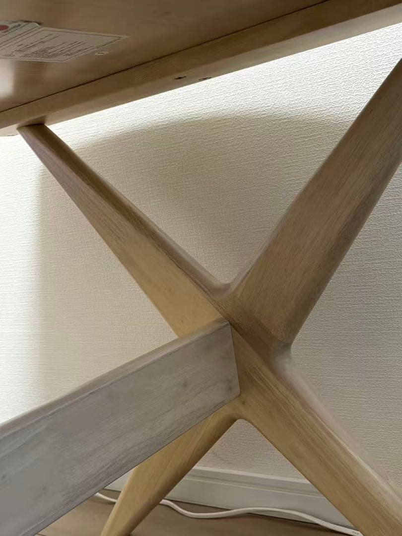 ニトリ リラックスワイド90 WHウォッシュ／2024年購入／美品／23区配送可