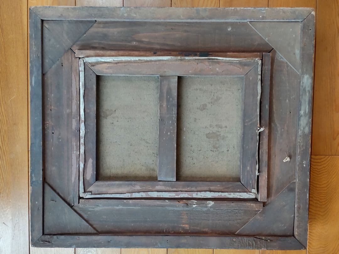 【珍品】北方領土 択捉島 単冠山 ヒトカップ山 絵画 油絵