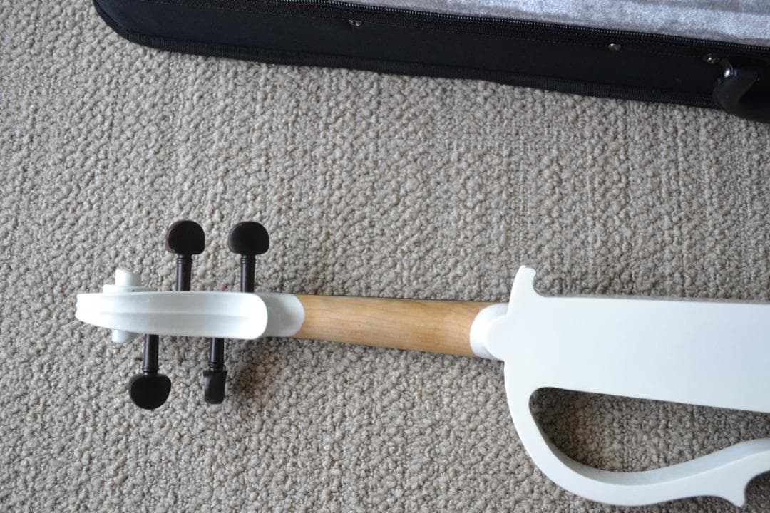 【極美品】サイレント エレキ バイオリン HVPV-30　ヘッドホン付き