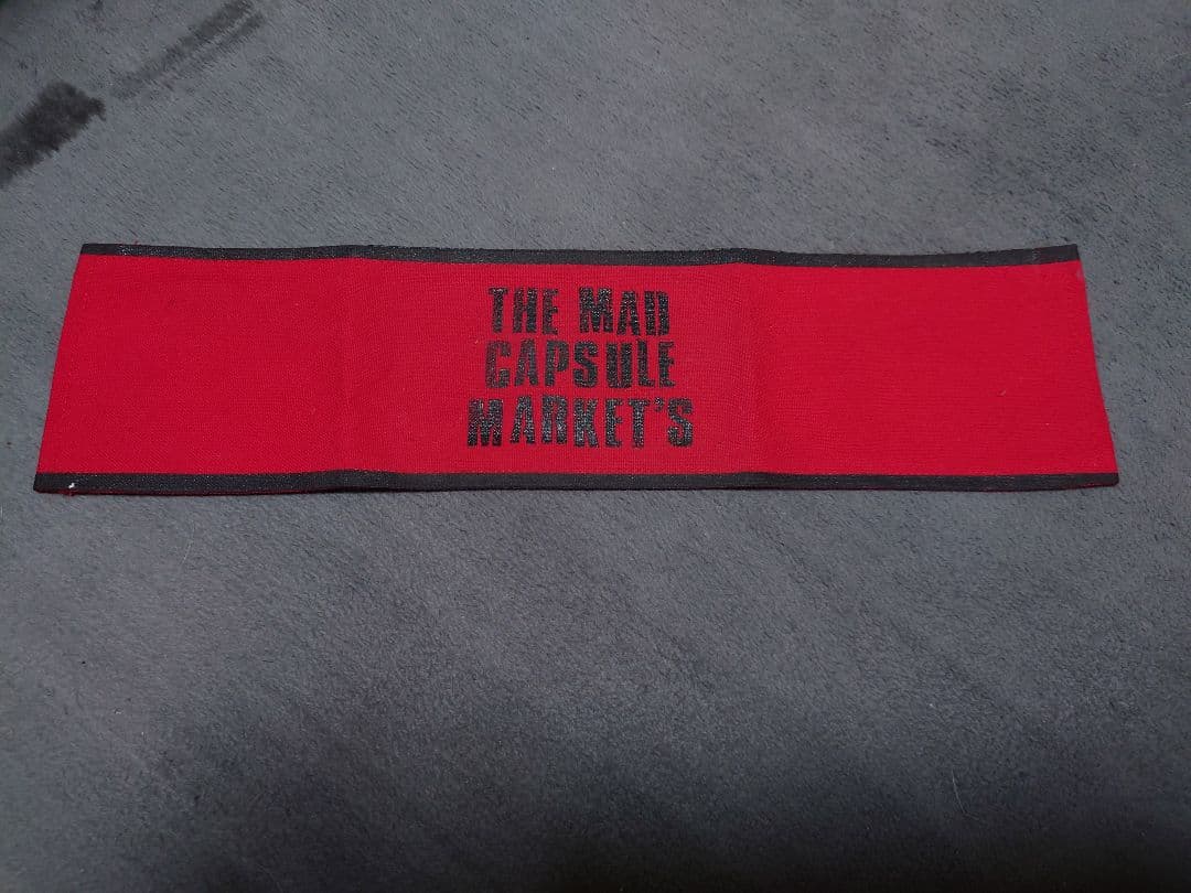 THE MAD CAPSULE MARKET'S 　腕章