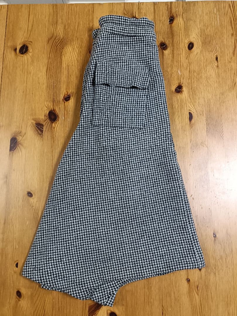 【美品】ワイズ（ヨウジヤマモト）22aw 千鳥格子柄サルエルパンツ