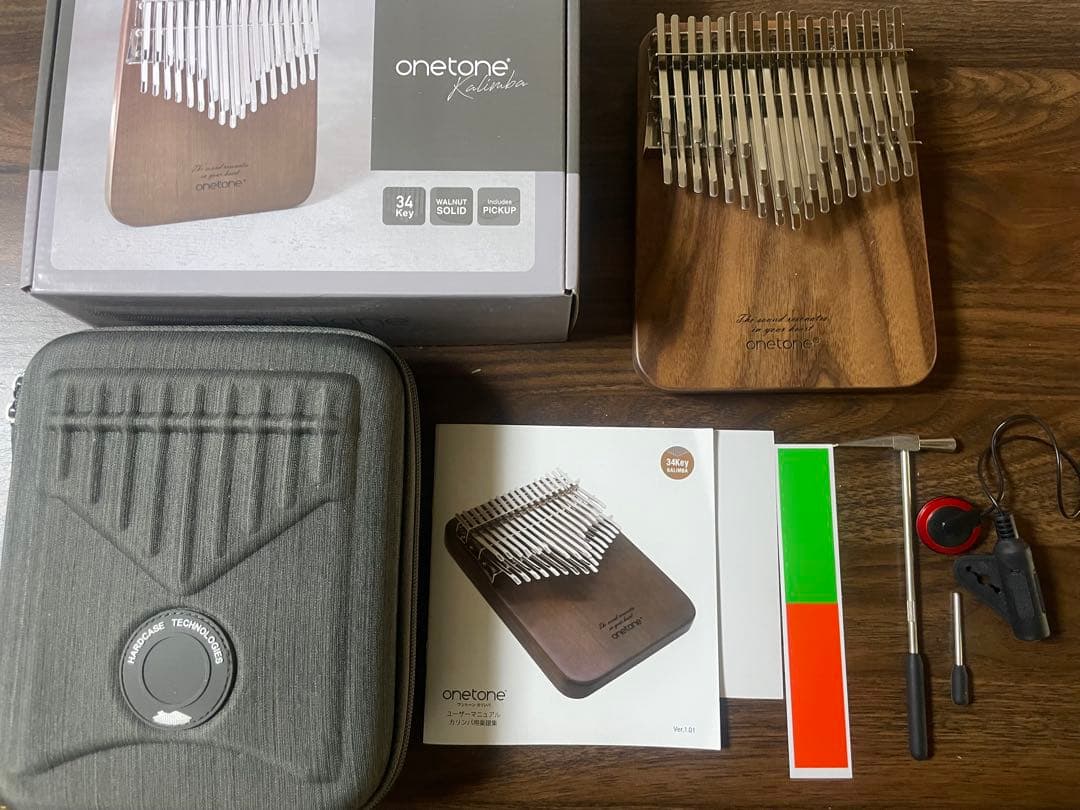 onetone KALIMBA 34音 木製カリンバ