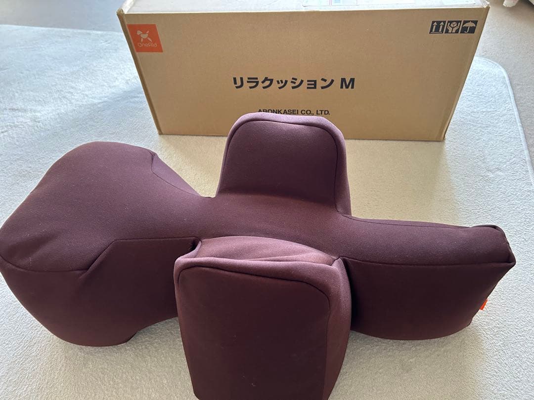 リラクッション M ブラウン 体位変換用