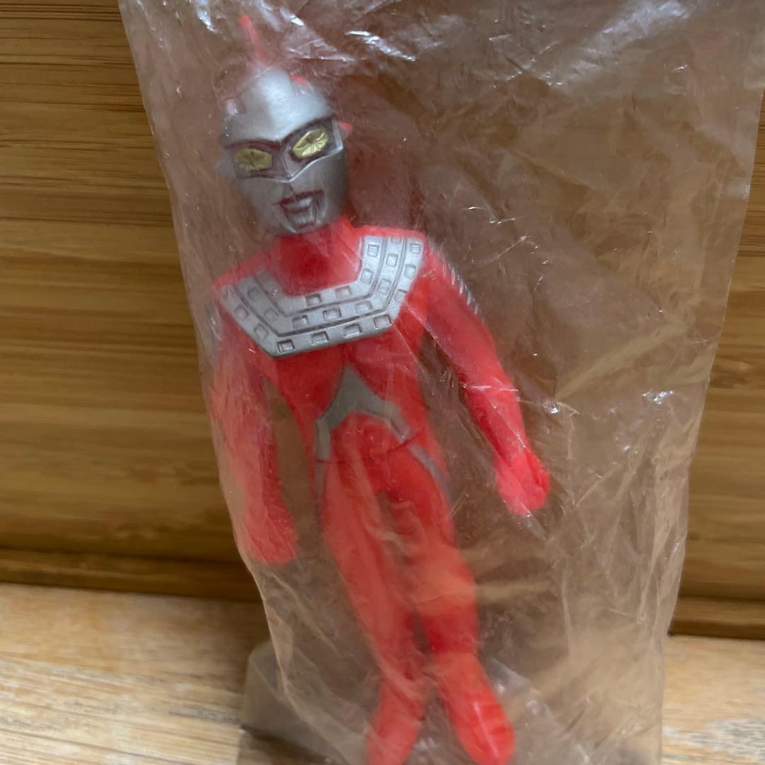 ポピー ウルトラセブン ミドルサイズ ソフビ 未開封 当時 円谷プロ