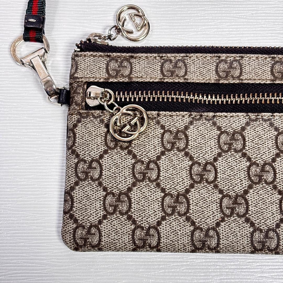GUCCI GGパターン フラグメントケース シェリーライン