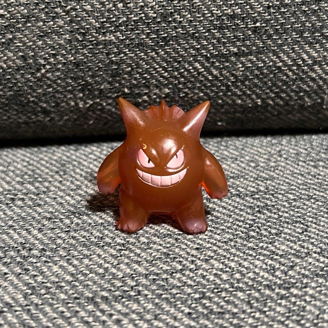 ゲンガー フィギュア モンコレ初期　クリアver TOMY 色違い