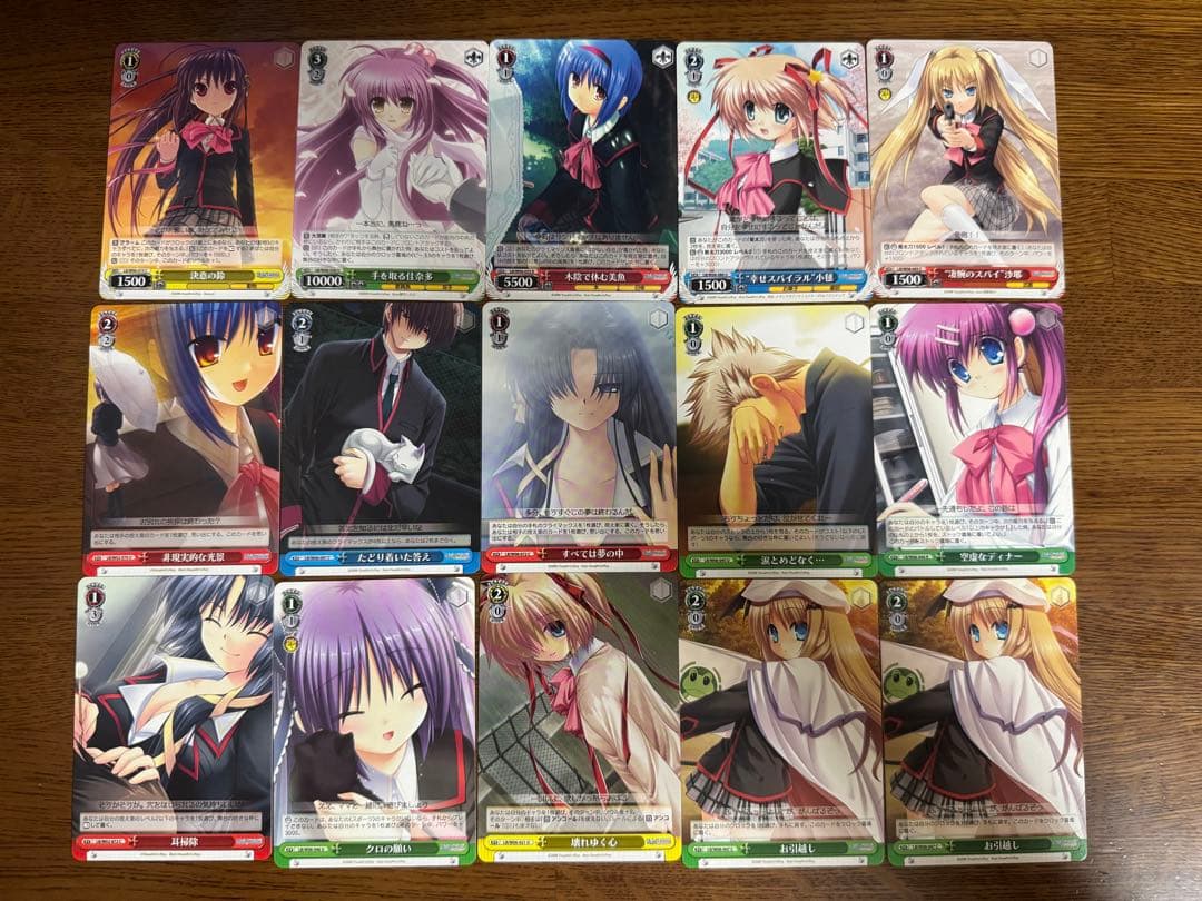 d*3様 【まとめ売り】リトバス デッキ、パーツ、PR、スリーブ等