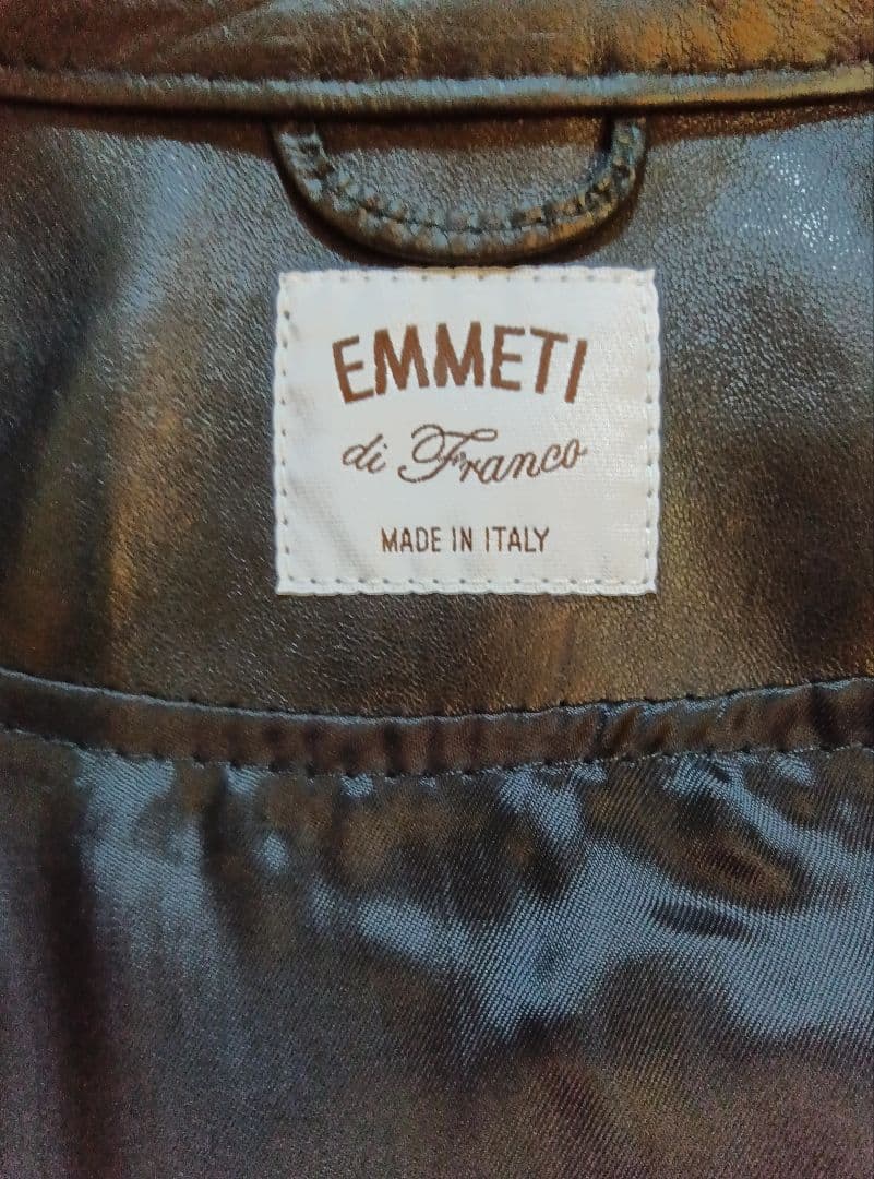 超美品EMMETIエンメティJURIユーリネロ黒ブラック44