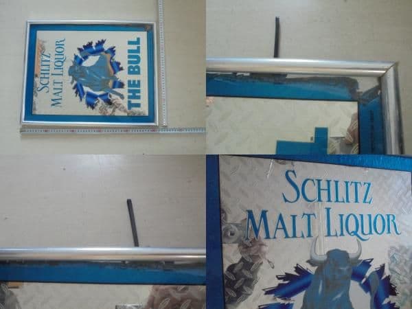 AKa7171　パブミラー　シュリッツ・モルト・リカー　ＴＨＥ　ＢＵＬＬ