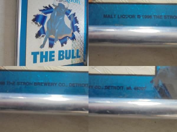 AKa7171　パブミラー　シュリッツ・モルト・リカー　ＴＨＥ　ＢＵＬＬ