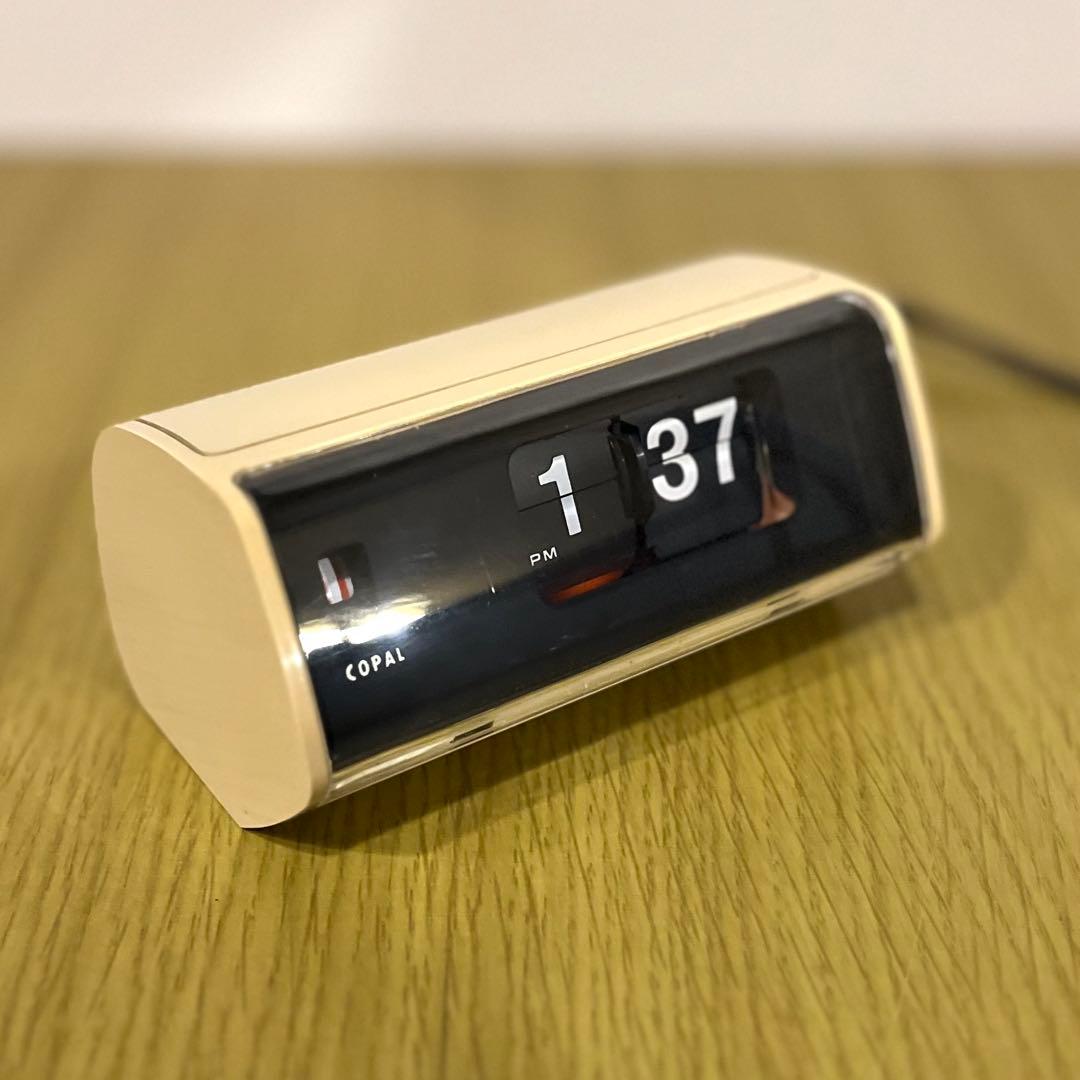 【メンテ済み・動作正常】COPALパタパタ時計 コパル222 ミニ (50Hz)