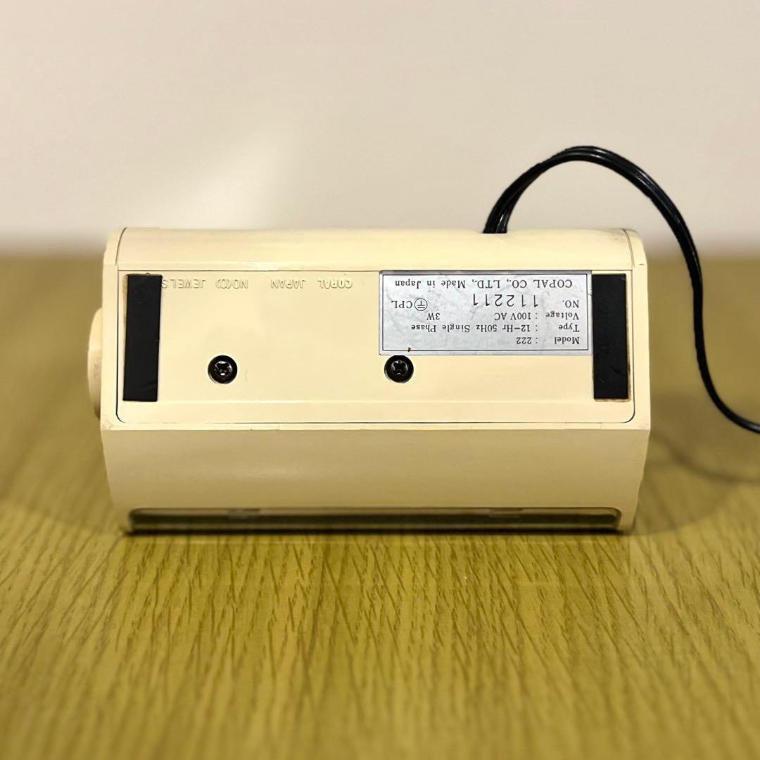 【メンテ済み・動作正常】COPALパタパタ時計 コパル222 ミニ (50Hz)