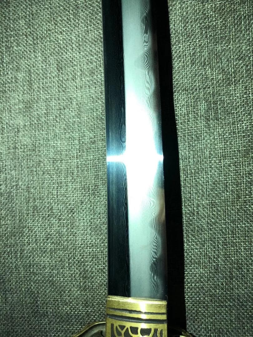 菊の太刀 日本刀 模造刀 居合刀 武士道 武蔵 鑑賞用 手鍛造打