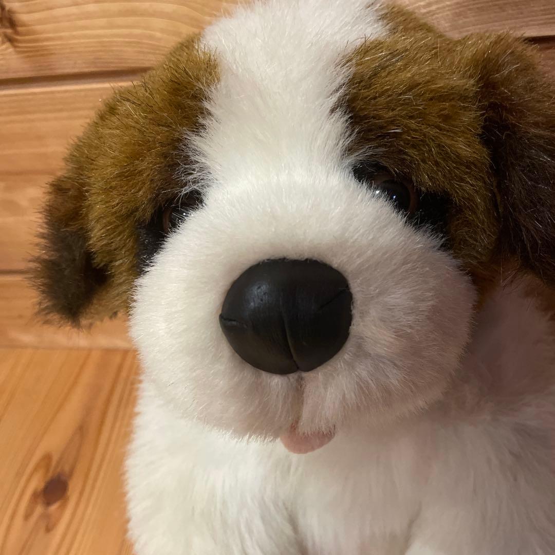 ファースト社　セントバーナード ぬいぐるみ 昭和レトロ　約40㎝