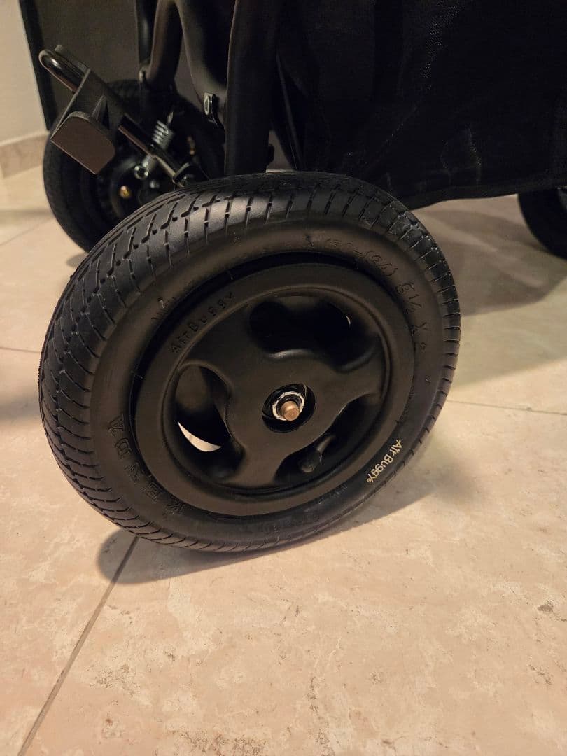 AirBuggy 犬用カート ブラウン メッシュカバー付き