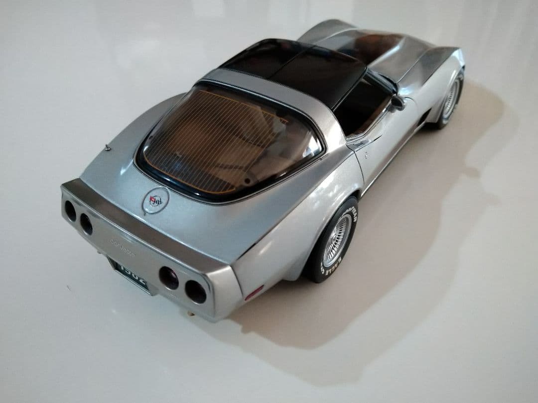 車　ＡＵＴＯ・Ａｒｔ　ダイキャストミニカー　コルベット　スティングレーカブリオレ