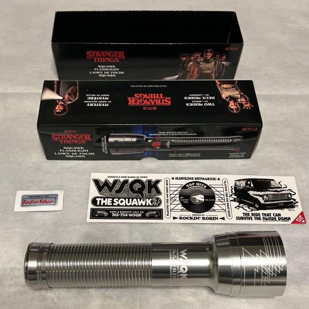 ストレンジャーシングス　LED 懐中電灯　レア