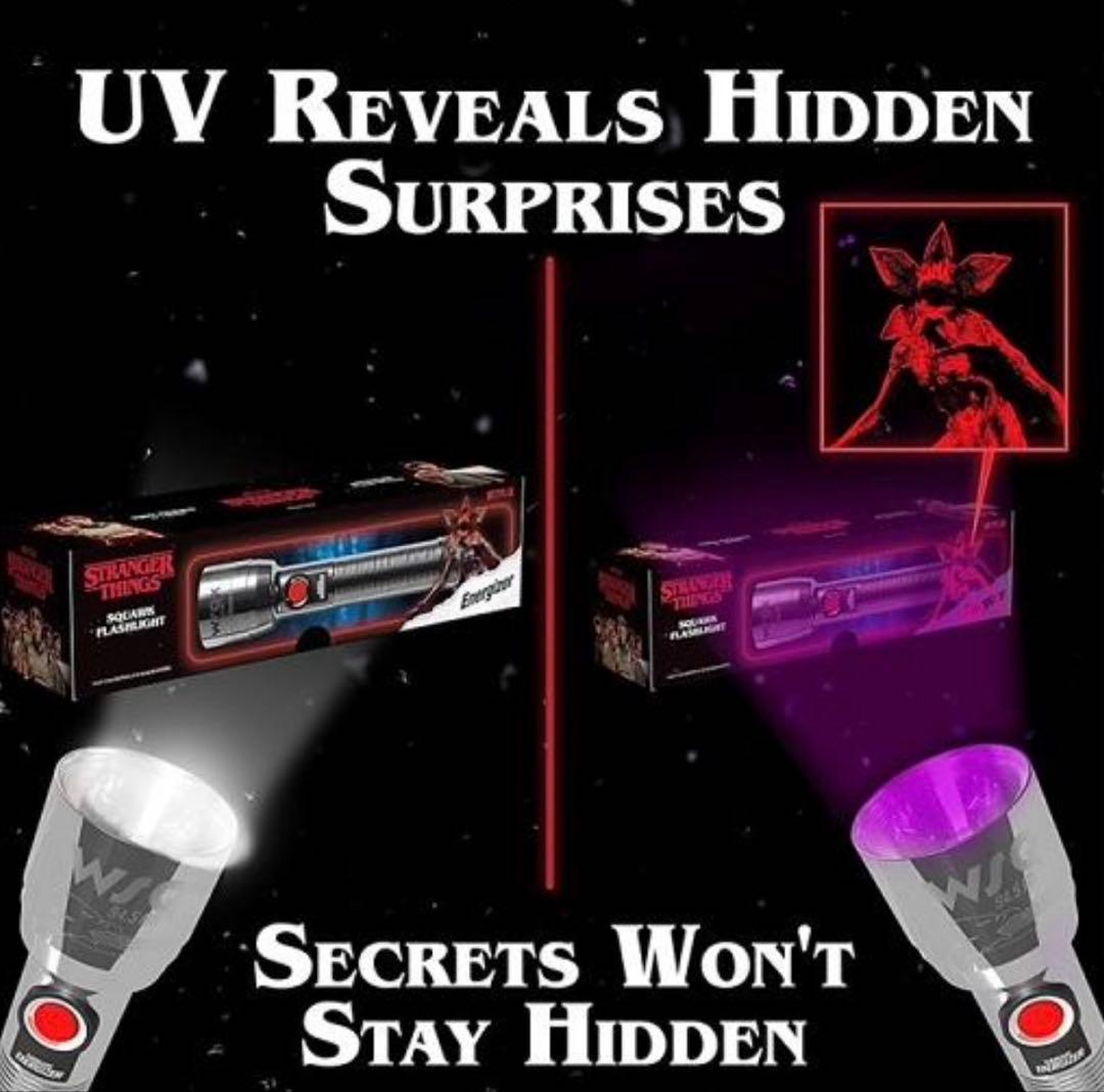 ストレンジャーシングス　LED 懐中電灯　レア