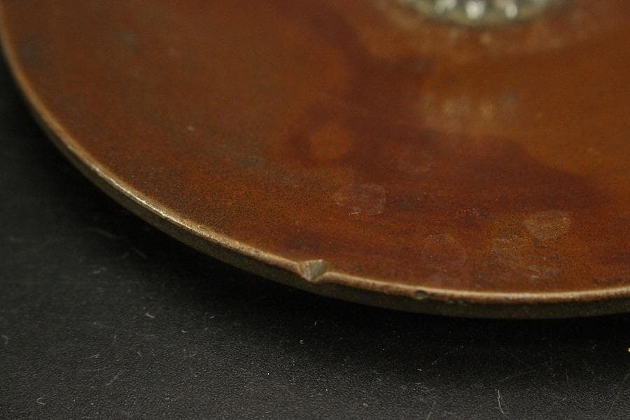 茶道具 大西清右衛門 作 車軸釜 時代物 銀摘み蓋 共箱(ZE573)