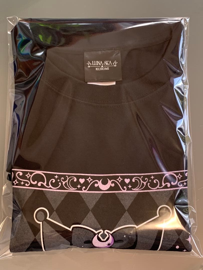 LUNASEA×KUROMI ロンT ルナシー クロミ Tシャツ サンリオ