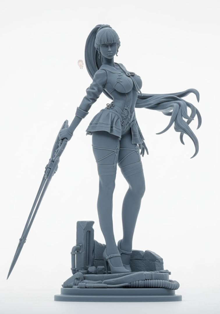 1/6 未塗装未組立 フィギュア ガレージキット ステラ―ブレイド Eve