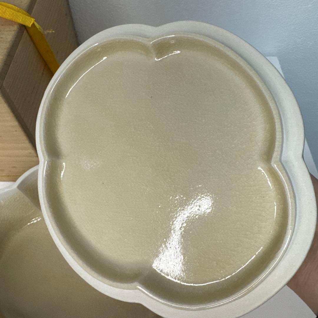 橋本陶正山 薩摩木瓜形食籠 薩摩焼 栞 共布 共箱 茶道具