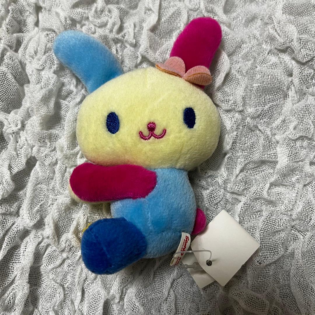 希少 ウサハナ 当時物 ぬいぐるみ 平成レトロ くっつきマスコット