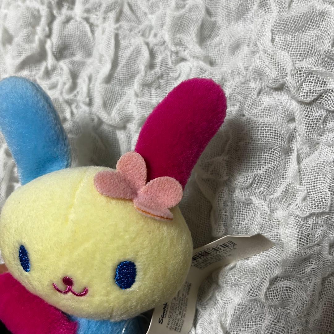 希少 ウサハナ 当時物 ぬいぐるみ 平成レトロ くっつきマスコット