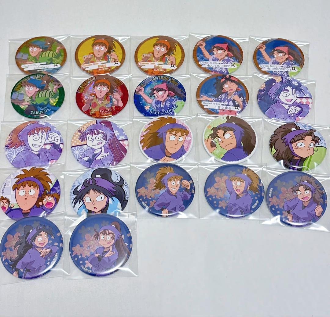 忍たま乱太郎 5年生 缶バッジ 茶屋 アムニバス 夜桜