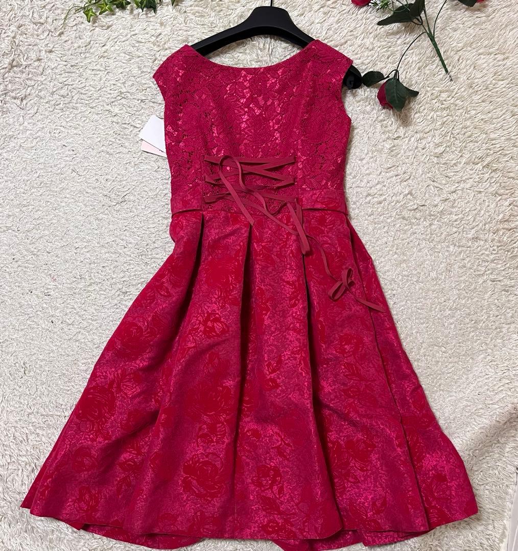 タグ付未使用品　エメ　AIMER パーティドレス　レース　ジャガード