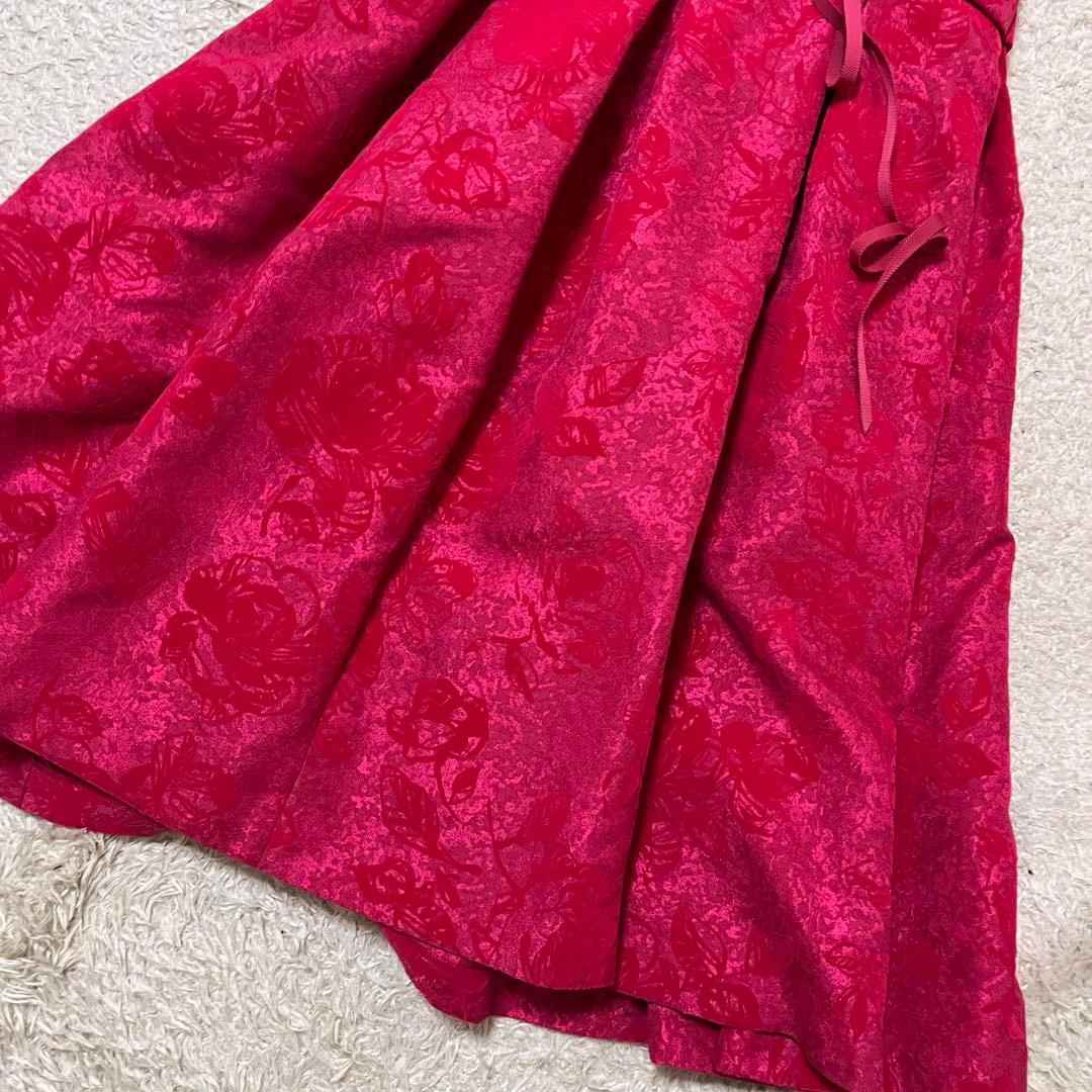 タグ付未使用品　エメ　AIMER パーティドレス　レース　ジャガード