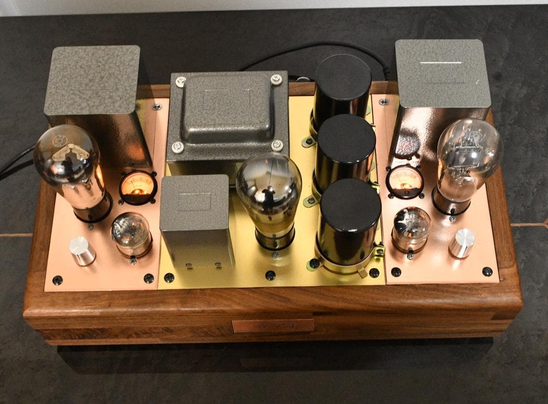 音門 205D/45/2A3 コンパチ SE 真空管アンプ 無帰還