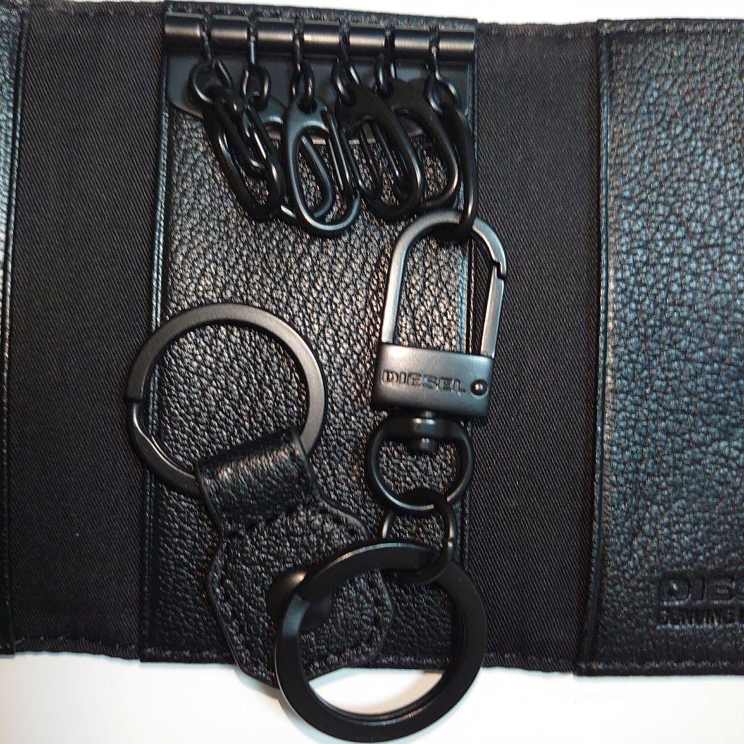 ら DIESEL ブラック キーケース