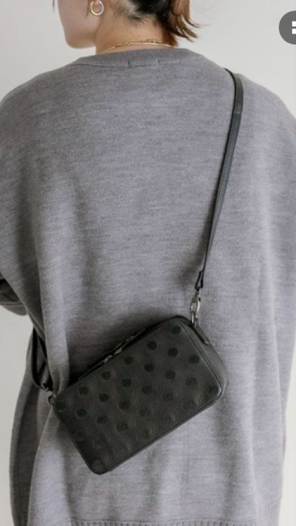 イアパピヨネ リバイバル!牛革　整理整頓/ウォレット&ショルダーバッグ