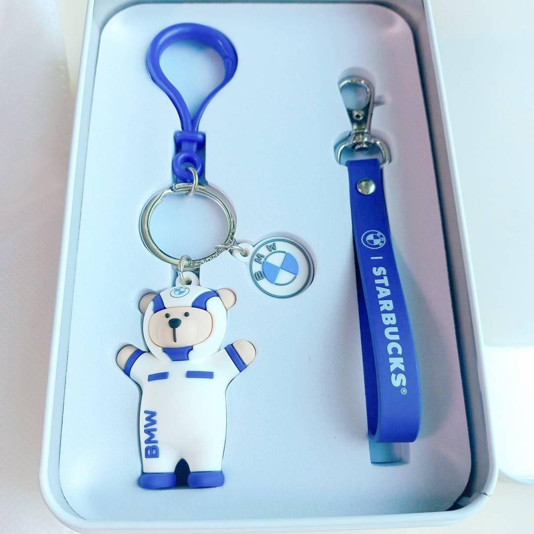 レア 入手困難品 韓国スタバ BMW キーホルダー ノベルティ
