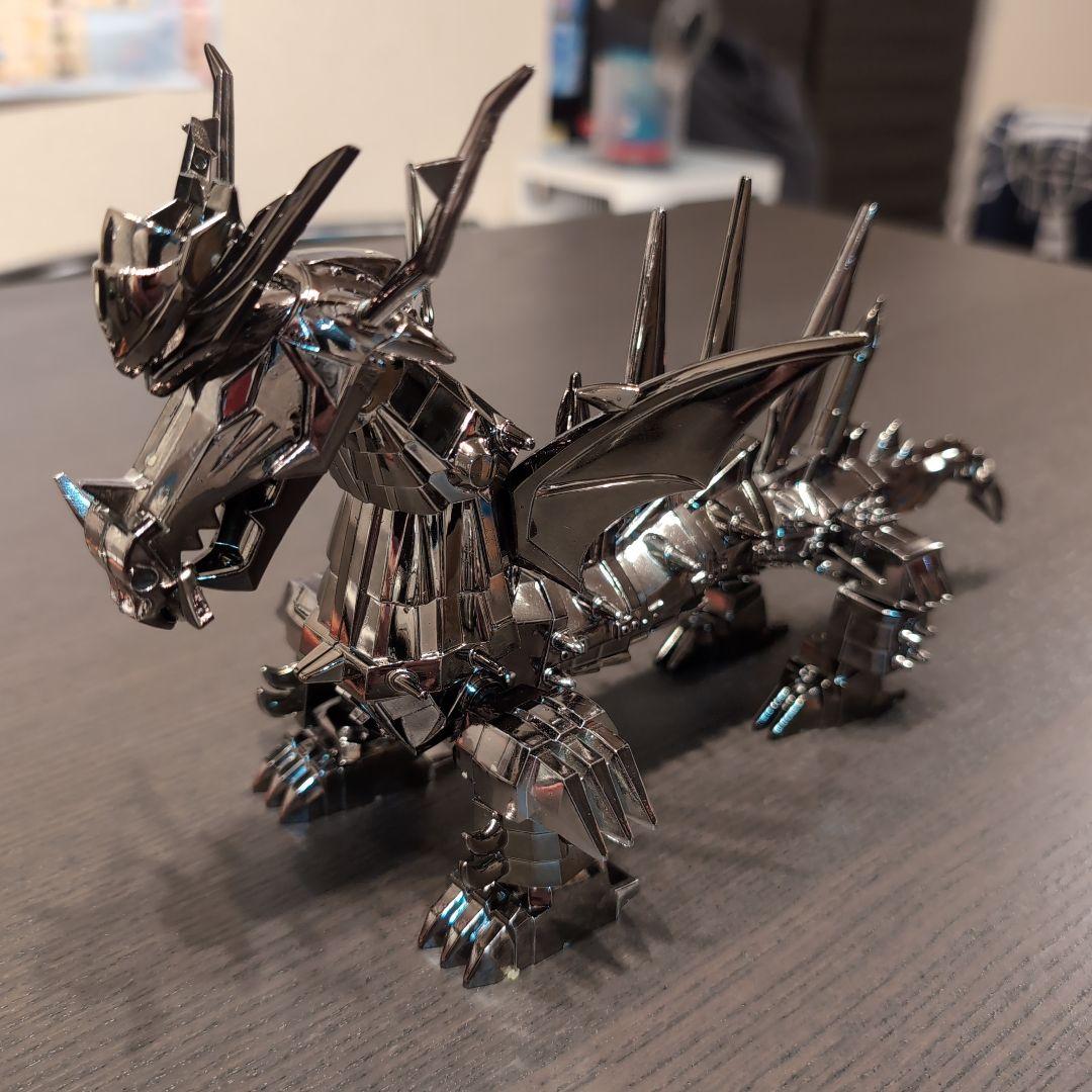 【当時物／欠品なし】魔神英雄伝ワタル プラクション 影輝皇帝龍 組立済