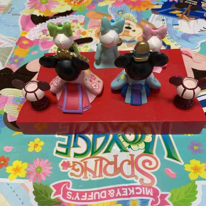 ディズニー ひなまつり 飾り物 置き物 ひな壇 ミッキー ミニー
