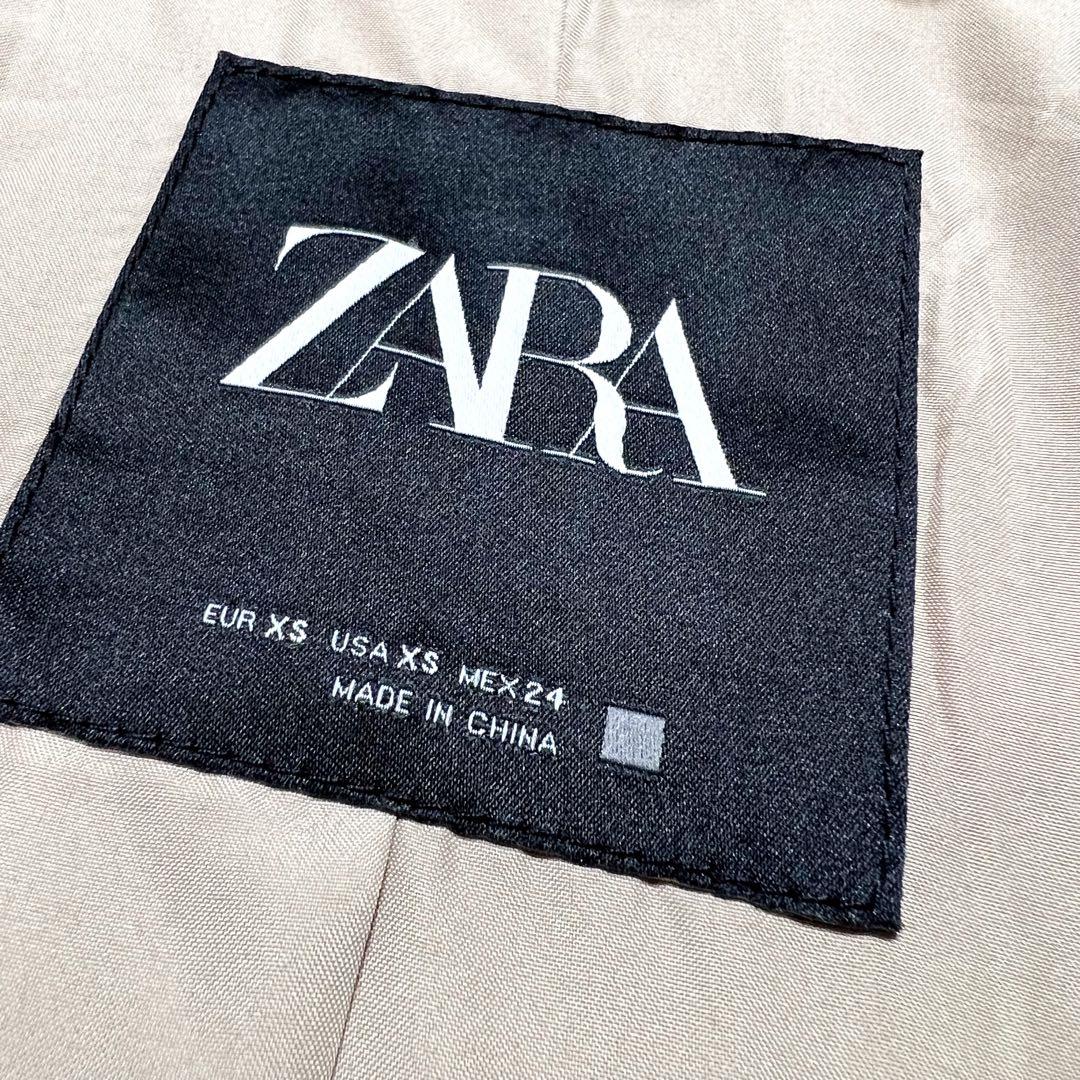 ZARA レディース テディベアコート エコファー XS 使用感のない美品