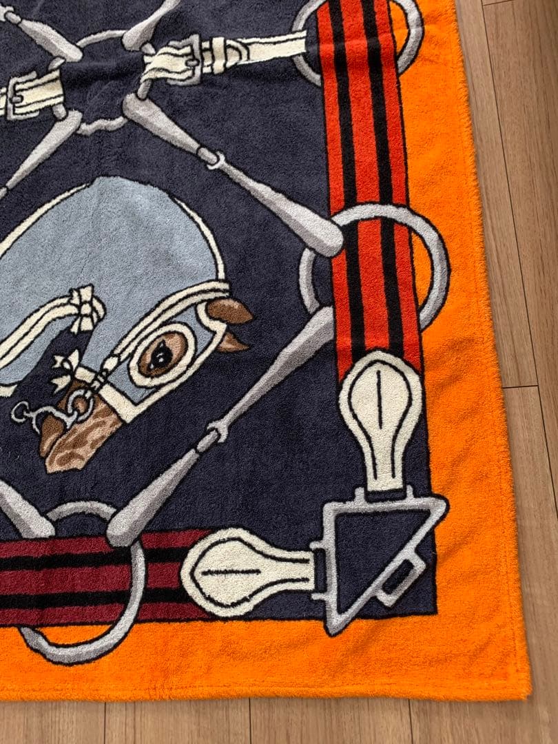 美品❤️エルメスビーチタオル