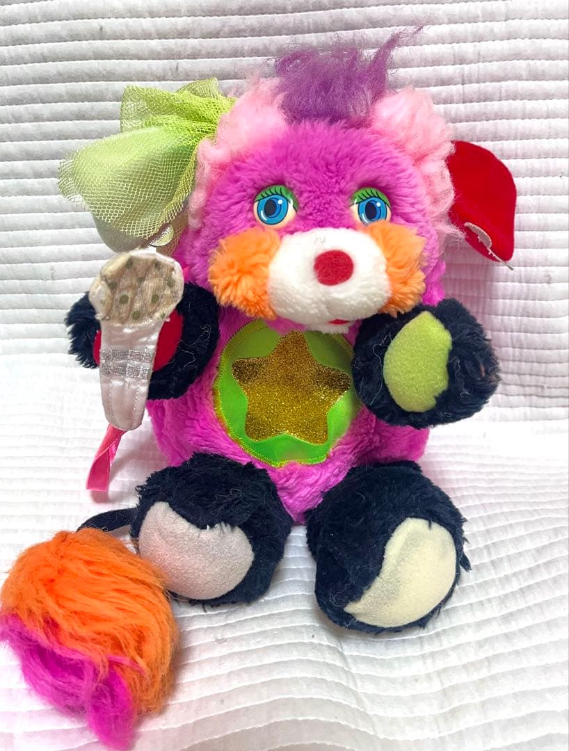ポップル popples ロックスター　ぬいぐるみ 希少 ファンシー　レア